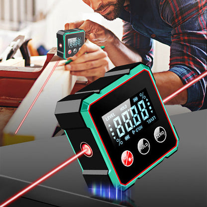 📢🔧 HOT DEAL 50% OFF 🔥4-Sided Magnetic Digital Angle Gauge with Laser