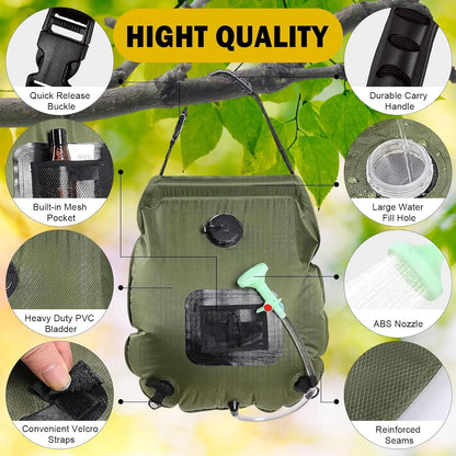 Premium Solar Shower Bag™