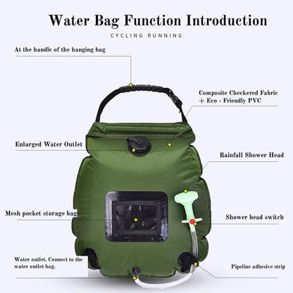 Premium Solar Shower Bag™